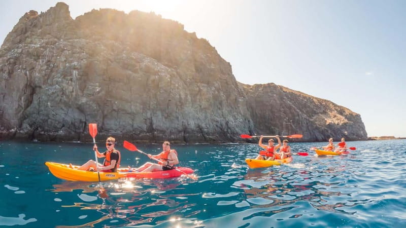 Tenerife: Kayak & Snorkeling Tour - Small Groups - Kayaking along the coast: views you can see from start to finish