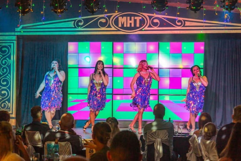 Tenerife: MHT - Music Hall Tavern Comedy Drag Dinner Show - Drinks and table service: plan your budget and your pace