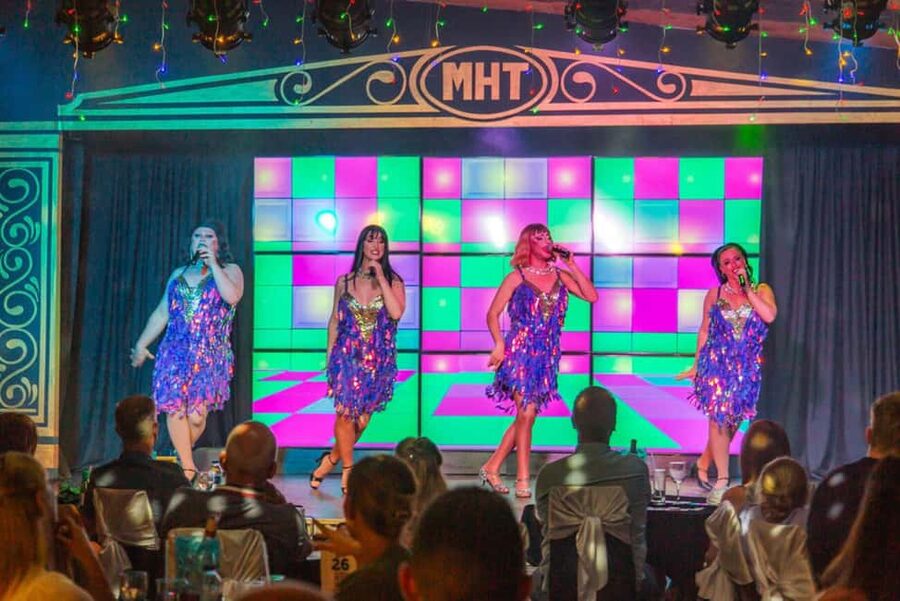 Tenerife: MHT - Music Hall Tavern Comedy Drag Dinner Show - Seating and sightlines: the one thing to watch closely