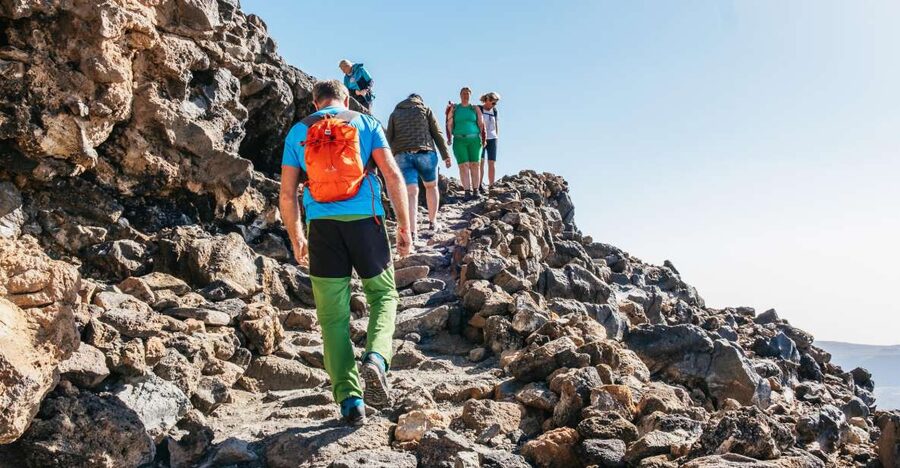 Tenerife: Mount Teide Summit Hiking Adventure with Cable Car - La Rambleta and Trail 10: your guided route toward the summit area