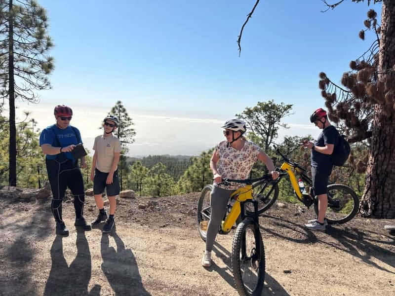 Tenerife: premium e-bike ride at Vilaflor- Lunar Landscape - The Second Two-Hour Ride: More Volcanic Texture, Then Descent