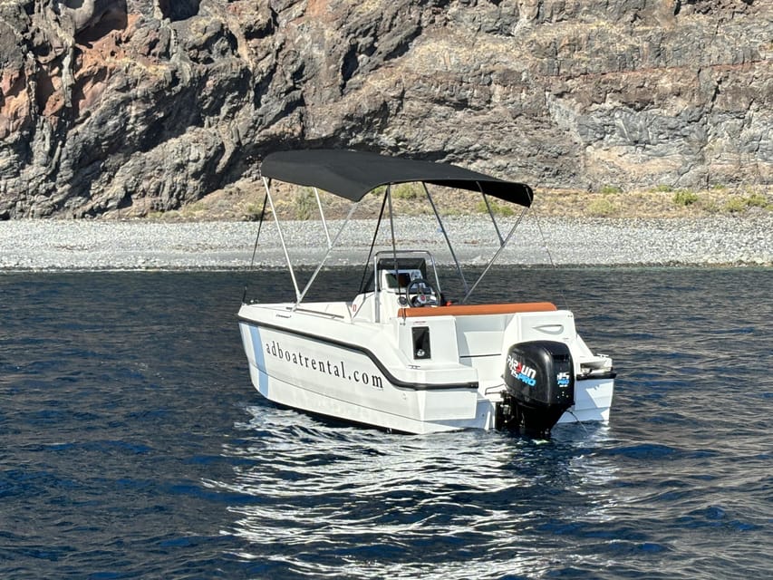 Tenerife: rent a boat without license - Price and Value: $336 for Up to 6 People