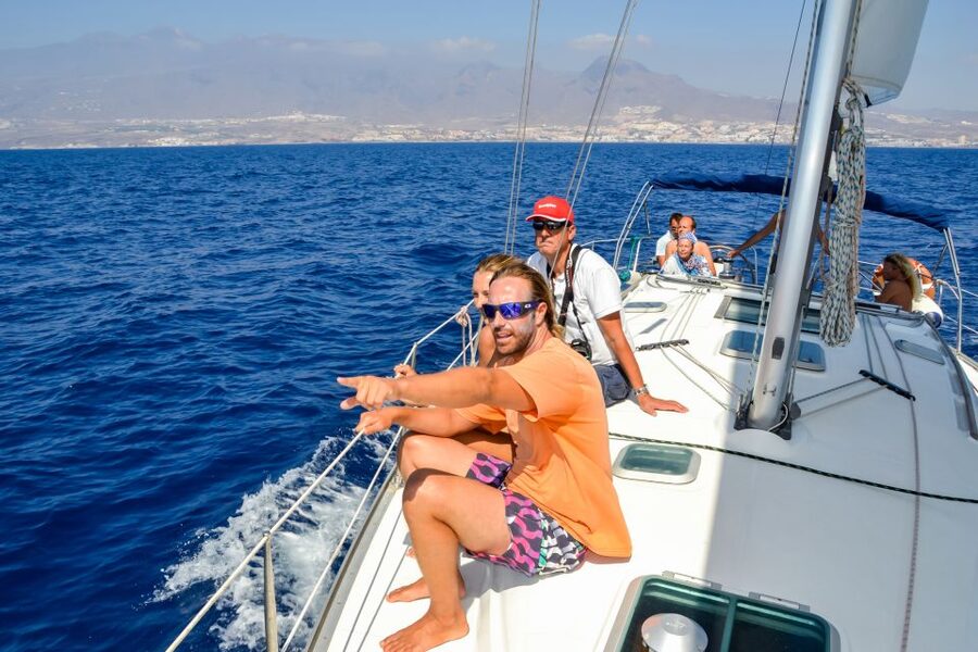 Tenerife: Sailboat Tour with Food and Snorkeling - Meeting Roulette Charters at Dock 5 in Puerto Colón