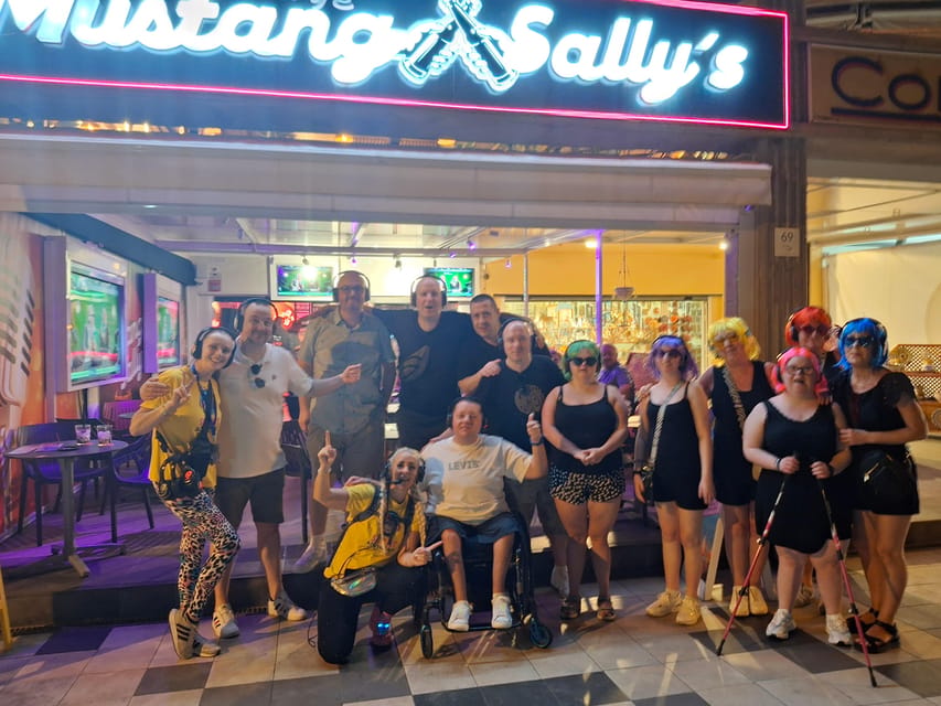 Tenerife: Silent Disco Walking Tour "Mustang Sally's" - Your One-Hour Route Around Fanabe: Streets, Beach Front, Cafes, Then Mustang Sally’s