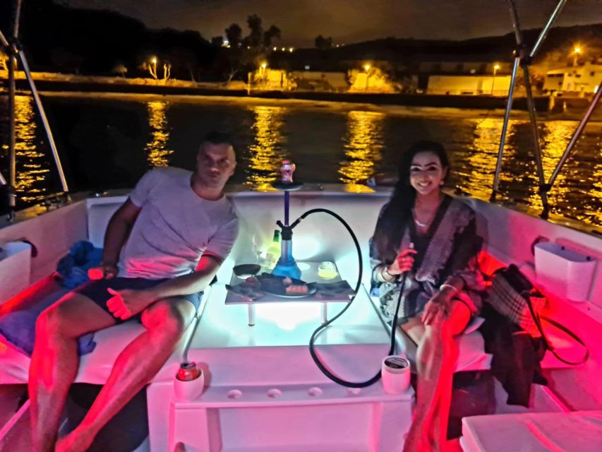 Tenerife South: Romantic Night Cruise - Return to Puerto Colón: wrap-up with cafes nearby
