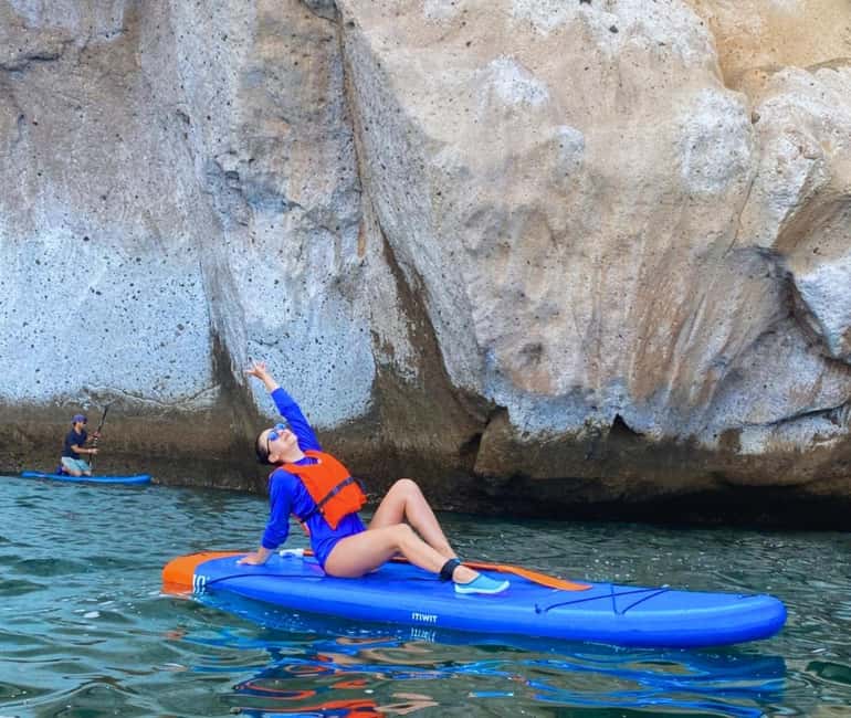 TENERIFE SUR: Paddleboarding tour and SNORKEL - Why La Caleta de Adeje is the right setting for SUP