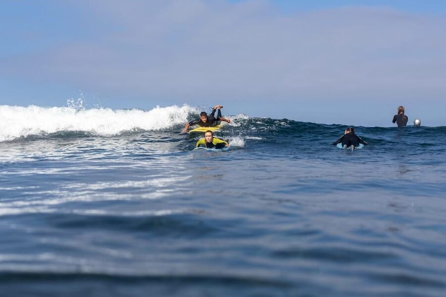 Tenerife: Surf Lesson at Playa de Las Americas - The equipment setup that helps beginners actually stand