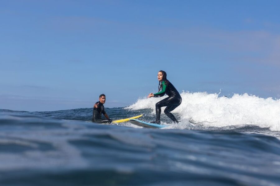 Tenerife: Surf Lesson at Playa de Las Americas - Teide views, best waves, and what conditions can change