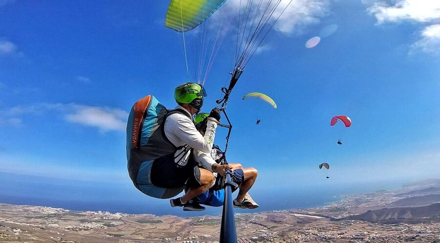 Tenerife: Tandem Paragliding Flight - Pickup From Costa Adeje and the Short Ride to Launch