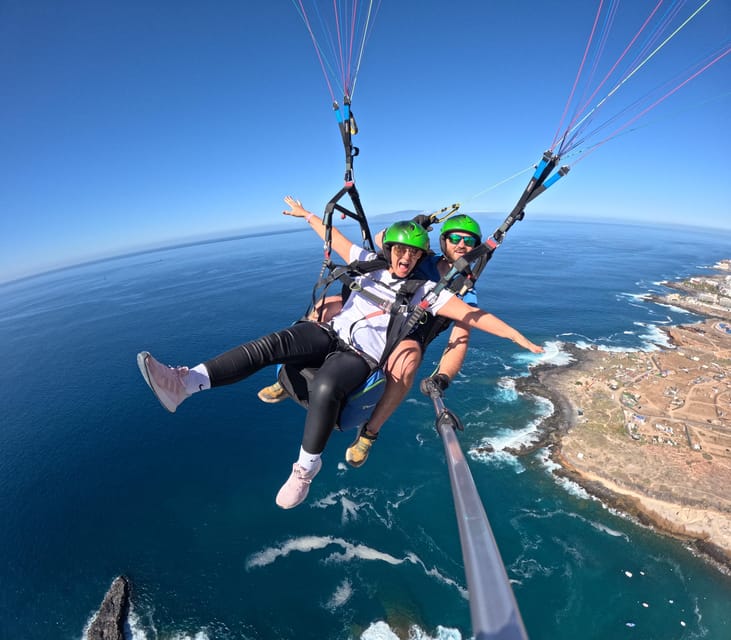 Tenerife: Tandem Paragliding in Adeje with hotel transfer - Landing on the coast: What it feels like and how to dress for it