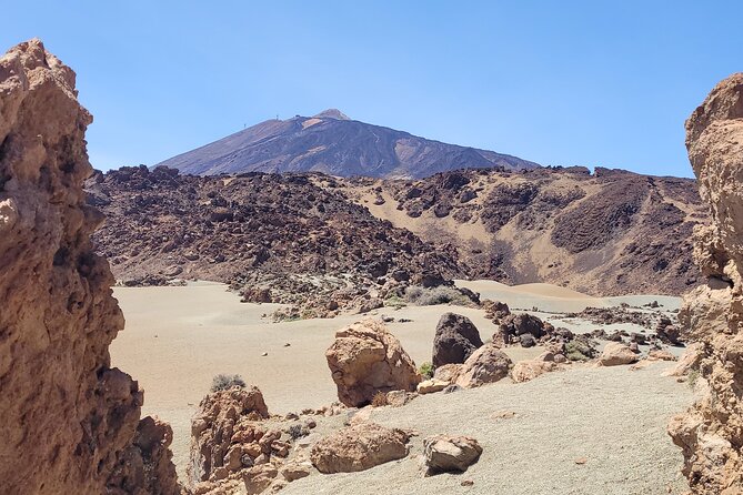 Tenerife Teide National Park Buggy Tour with Hotel Transfer - Boca Tauce Junction View: Two Roads, One Teide Perspective