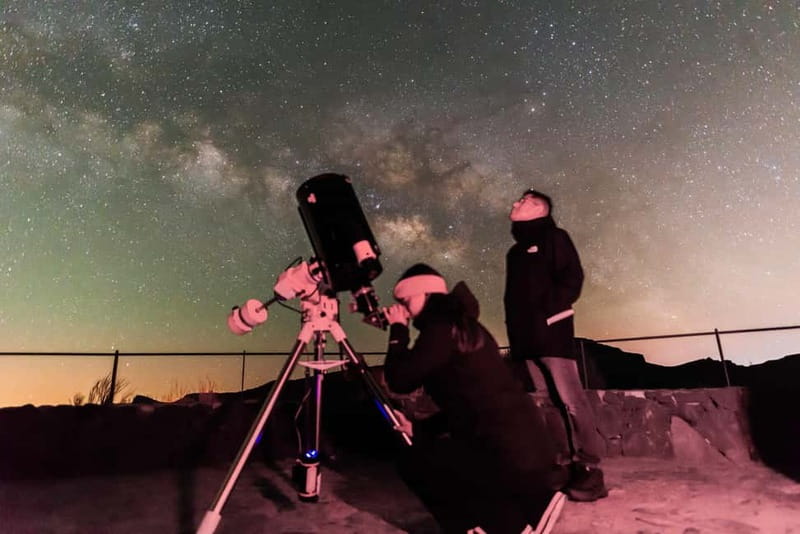 Tenerife: Teide Stargazing with an Astrophysicist - What happens during the 1.5 hours around Cañadas del Teide