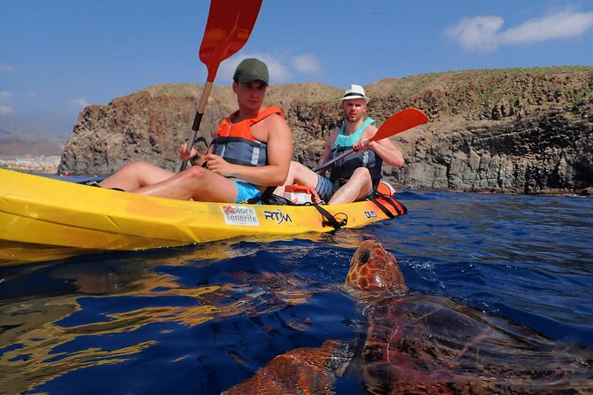 Tenerife: Turtle & Dolphin Kayak Tour with Snorkel & Wetsuit - The included gear that actually saves you time