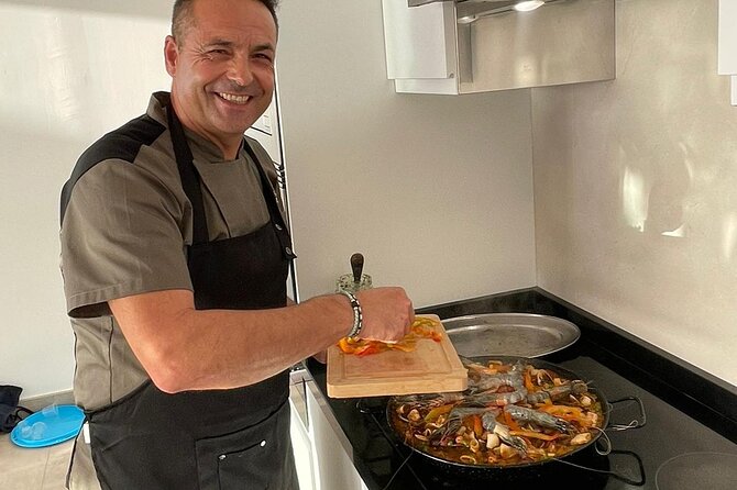 The Cooking Show Experience -Birthday ideas Tenerife - - The tasting menu, from paella to Basque cheesecake