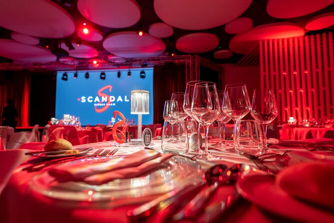 Ticket for Scandal Dinner Show in Santa Cruz de Tenerife - The Dinner Menu and Drinks You Actually Get