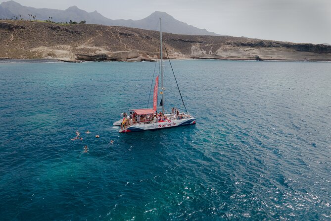 Watching and Listening Whales visiting Los Gigantes&Masca. Food&drinks included - Sailing Past Los Gigantes Cliffs, Up Close from the Water